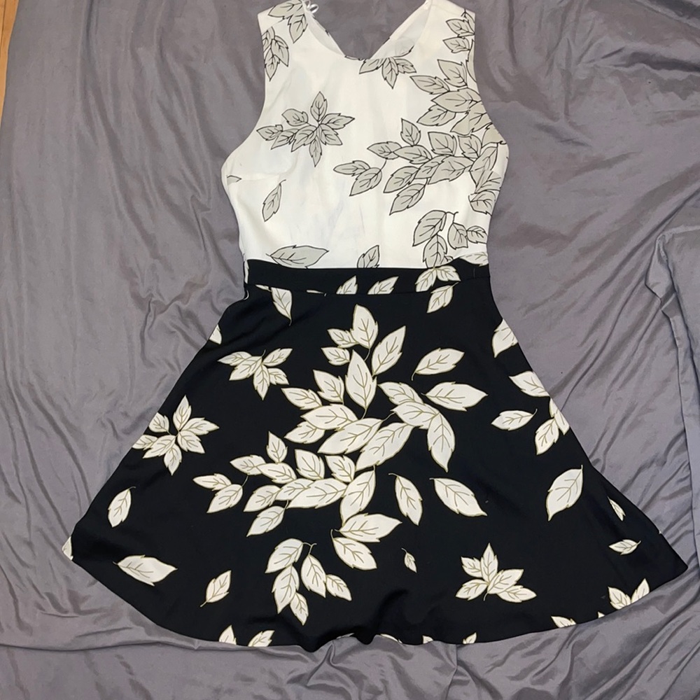 Zara Color block Mini Dress-Small - Picture 5 of 7